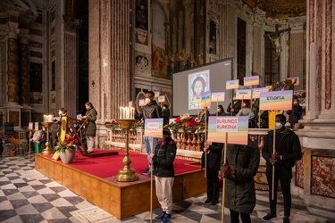 Genova, chiesa Nunziata - giornata pace organizzata da comunita 