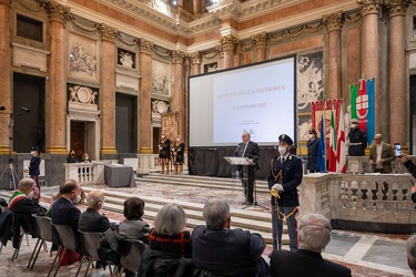 Genova, palazzo ducale - giornata della memoria