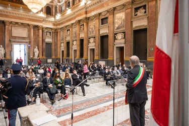 Genova, palazzo ducale - giornata della memoria