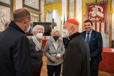 Genova, palazzo Tursi - presentazione libro su Vittorio Pertusio