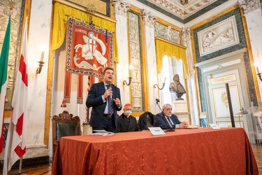 Genova, palazzo Tursi - presentazione libro su Vittorio Pertusio