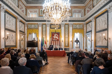 Genova, palazzo Tursi - presentazione libro su Vittorio Pertusio