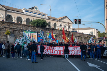 Genova, manifestazione lavoratori Ansaldo Energia