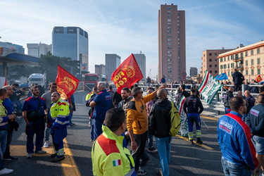 Genova, manifestazione lavoratori Ansaldo Energia