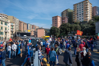 Genova, manifestazione lavoratori Ansaldo Energia