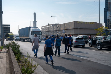 Genova, manifestazione lavoratori Ansaldo Energia