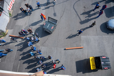 Genova, manifestazione lavoratori Ansaldo Energia