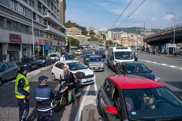 Genova, manifestazione lavoratori Ansaldo Energia