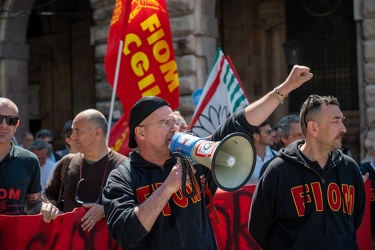 Genova, manifestazione lavoratori ex ILVA