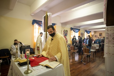 Genova, chiesa S Stefano - messa comunita ucraina