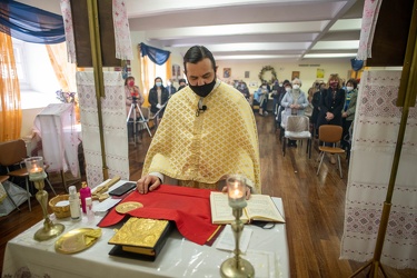 Genova, chiesa S Stefano - messa comunita ucraina