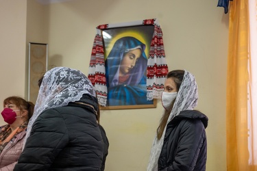 Genova, chiesa S Stefano - messa comunita ucraina