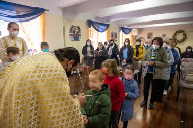 Genova, chiesa S Stefano - messa comunita ucraina