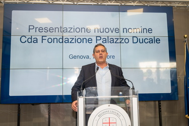 Genova, sala trasparenza - conferenza stampa presentazione nuove