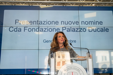 Genova, sala trasparenza - conferenza stampa presentazione nuove