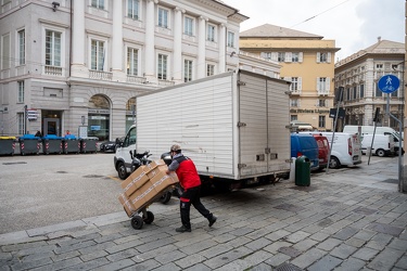 Genova, piazza Fontane Marose