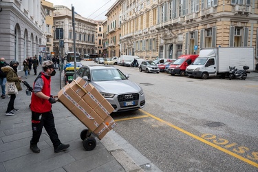 Genova, piazza Fontane Marose