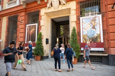 Genova, riapertura palazzo rosso - primo ingresso con sindaco