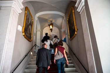Genova, riapertura palazzo rosso - primo ingresso con sindaco