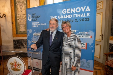 Genova, palazzo Tursi - presentazione eventi ocean race