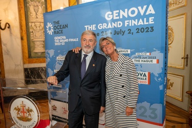 Genova, palazzo Tursi - presentazione eventi ocean race