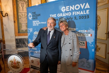 Genova, palazzo Tursi - presentazione eventi ocean race