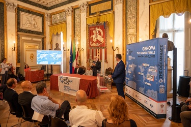 Genova, palazzo Tursi - presentazione eventi ocean race