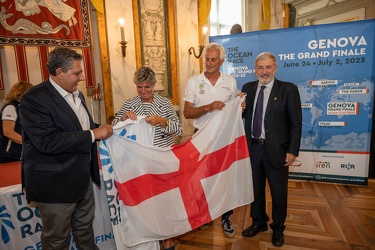 Genova, palazzo Tursi - presentazione eventi ocean race