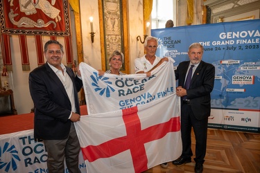 Genova, palazzo Tursi - presentazione eventi ocean race