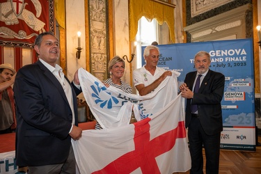 Genova, palazzo Tursi - presentazione eventi ocean race