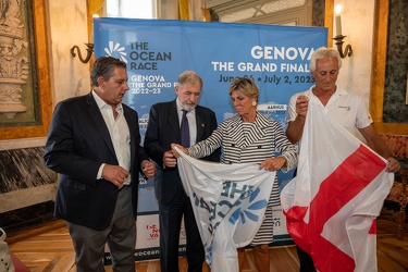 Genova, palazzo Tursi - presentazione eventi ocean race