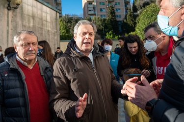 Genova, ex ostello gioventu Righi quartiere oregina - presidio p