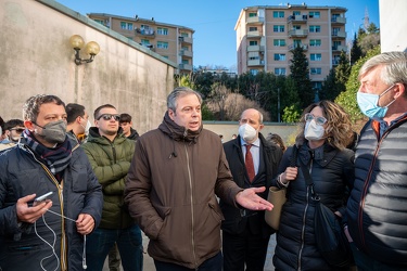 Genova, ex ostello gioventu Righi quartiere oregina - presidio p