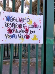 Genova, Sampierdarena - protesta scuola dell'infanzia Firpo