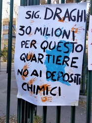 Genova, Sampierdarena - protesta scuola dell'infanzia Firpo