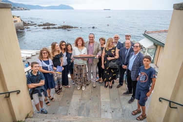 Genova, boccadasse - parenti e sopravvissuti Andrea Doria