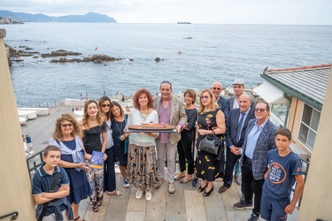 Genova, boccadasse - parenti e sopravvissuti Andrea Doria