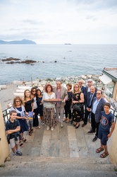 Genova, boccadasse - parenti e sopravvissuti Andrea Doria