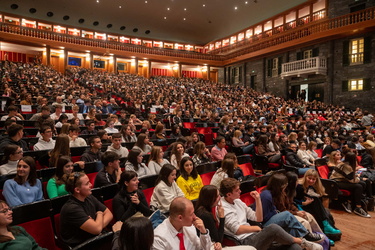 Genova, teatro Carlo Felice - evento We Free organizzato da comu