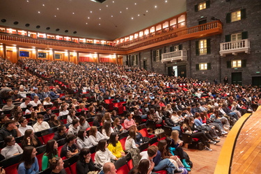 Genova, teatro Carlo Felice - evento We Free organizzato da comu