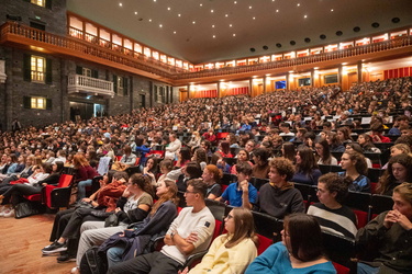 Genova, teatro Carlo Felice - evento We Free organizzato da comu