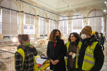 Genova, loggia piazza Banchi - scavi archeologici