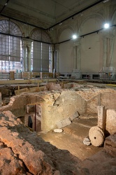 Genova, loggia piazza Banchi - scavi archeologici