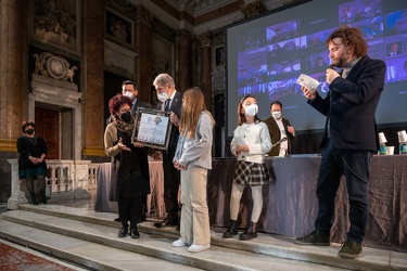 Genova, palazzo ducale - iniziativa premiazione su sicurezza str