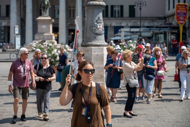 Genova, turisti nel caldo weekend di giugno