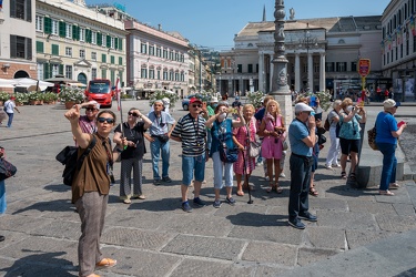 Genova, turisti nel caldo weekend di giugno