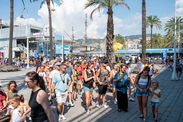 Genova, turisti nell'ultimo weekend di agosto