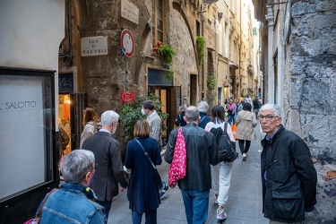 Genova, turisti in centro per weekend di Paqua