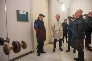 Genova, tribunale - udienza ineleggibilita sindaco Marco Bucci
