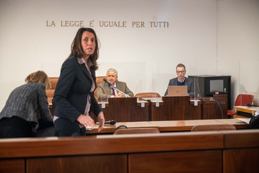 Genova, tribunale - udienza ineleggibilita sindaco Marco Bucci